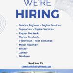 1717051023869 Service Engineer - Engine Services I Supervisor - Engine Services I Engine Mechanic I Marine Mechanic I Technician - Heat Exchange