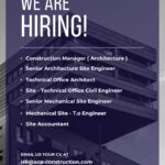 1717844024088 Construction Manager (Architecture) I Senior Architecture Site Engineer I Technical Office Architect I Site Accountant