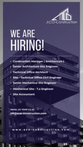 1717844024088 Construction Manager (Architecture) I Senior Architecture Site Engineer I Technical Office Architect I Site Accountant